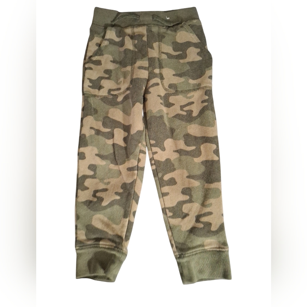 Garanimals Kids Camo Joggers - Green and Tan
